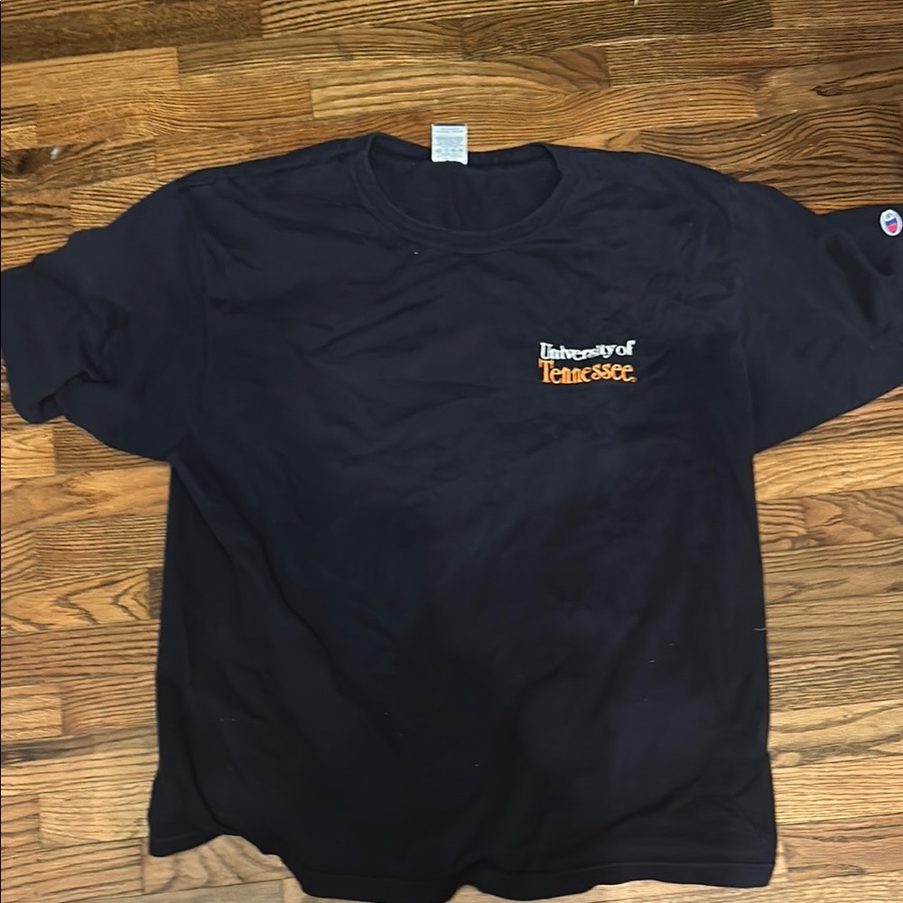 Champion Black Short Sleeve Tee
